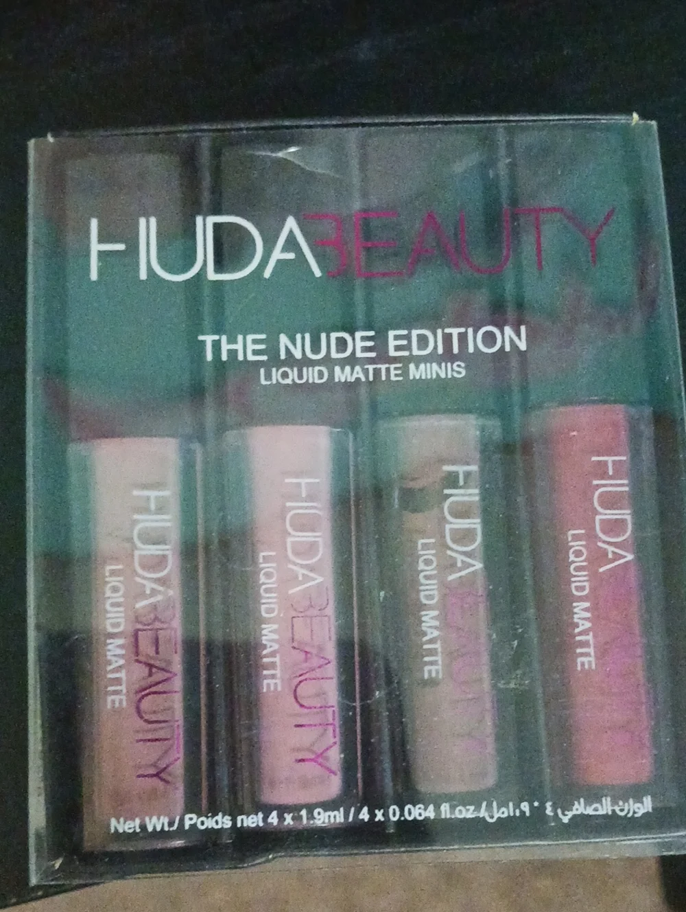HUDA BEAUTY Liquid Matte Minis - Nude, Pink & Mauve Tones